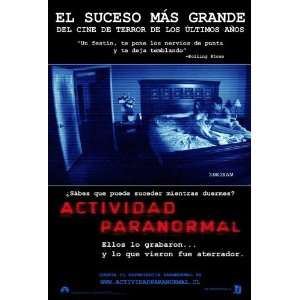 Paranormal Activity (2007) 27 x 40 Movie Poster Columbia Style A 