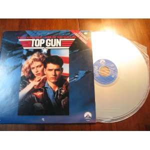 Top Gun starring Tom Cruise & Kelly McGillis Paramount Stereo Laser 