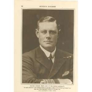   Sir Eric Geddes First Lord of British Admirality 