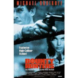  (27x40) Bounty Hunters Movie Michael Dudikoff Lisa Howard 