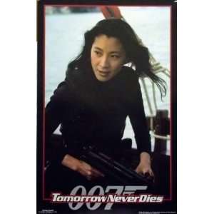   23x35 Tomorrow Never Dies Movie Poster Michelle Yeoh 