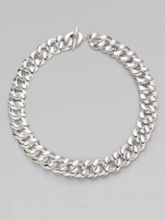 Diamond & 18K Yellow Gold Chain Necklace