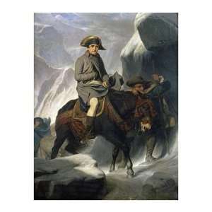 Paul Delaroche   Napoleon Crossing The Alps Giclee Canvas  