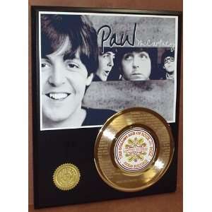  Paul McCartney Yesterday 24kt Gold 45 Record LTD Edition 