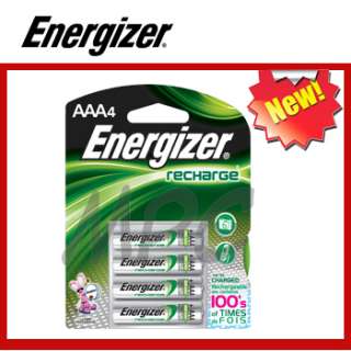 new energizer rechargeable 4x nimh 850mah aaa batteries pack of 4 