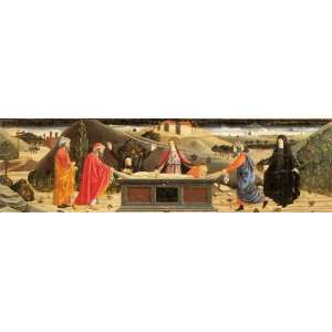  FRAMED oil paintings   Piero della Francesca   24 x 6 