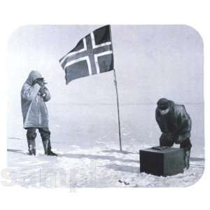 Roald Amundsen at South Pole Mouse Pad