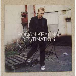  AUTOGRAPHED RONAN KEATING DESTINATION (UK IMPORT CD+AVCD 
