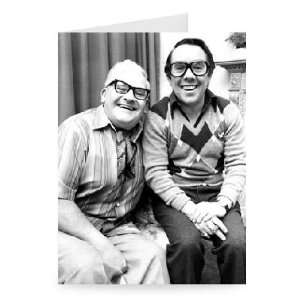  Ronnie Barker and Ronnie Corbett   Greeting Card (Pack of 