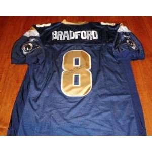 Sam Bradford Autographed Uniform   Authentic   Autographed NFL Jerseys