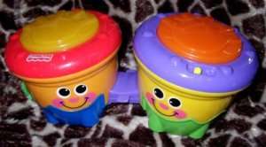 Fisher Price Go Baby Go! Crawl Along Drum Roll Musical  