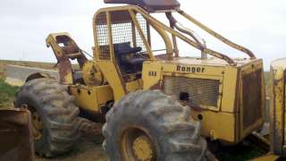   Skidder Diesel Tractor w/winch,cable Forestry Equipment Log  