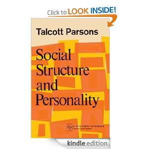 Social Structure & Person: Talcott Parsons:  Kindle Store