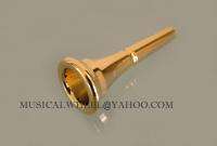 French Horn Mouthpiece  Gold Plated   Brand New  