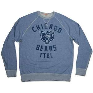  Chicago Bears Terry Raglan Crew Sweatshirt Sports 
