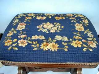 Needlepoint Seat Cover