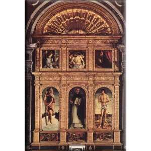   of S. Vincenzo Ferreri 11x16 Streched Canvas Art by Bellini, Giovanni