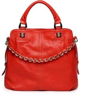Genuine Leather Bag Purse Handbag Satchel Tote 5 colors  