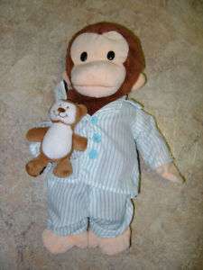 Curious George super soft cuddly Doll with Teddy bear  