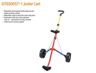 AMH GT02005T 1 2 wheel Juniors Golf Pull Cart  