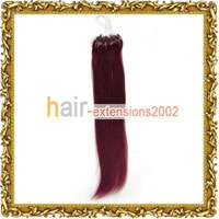 18 Loop/Micro Ring Remy Hair Extensions 50s #bug,0.5g/s