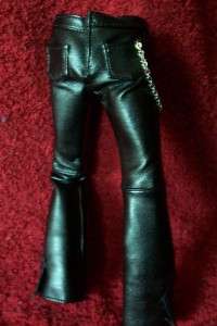 Barbie KEN Doll Clothes Outfit Fashion Harley Davidson BOOTS HELMET 