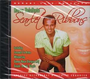 HARRY BELAFONTE   SCARLET RIBBONS (Enhanced Archive Recordings) NEW 