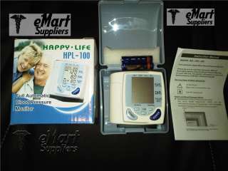 Fully Automatic Wrist Blood Pressure and Pulse Monitor  