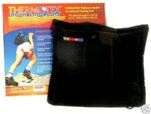 THERMOTEX TTS PLATINUM INFRARED HEATING PAD PAIN RELIEF  