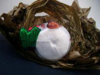 WATERFORD JOLLY SNOWMAN CHRISTMAS TREE DECORATION  