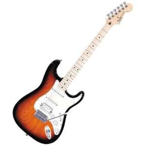  Fender Standard Fat Strat HSS Electric Guitar   Maple 