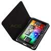 For HTC Flyer Tablet Black Leather Case Smart Cover Pouch  