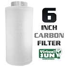 Virtual Sun VS600CF 6 Inline Exhaust Fan Carbon Air Filter Scrubber