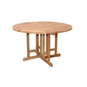  Butterfly 47 Round Folding Table Patio, Lawn & Garden