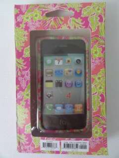 LILLY PULITZER IPhone 4G 4GS LUSCIOUS Mobile Cell Phone Cover PINK 
