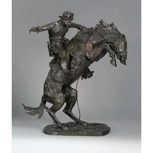  Bronco Buster By Frederic Remington American Hand Cast 