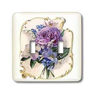  Florene Vintage   French Rose Perfume Ad   Light Switch 