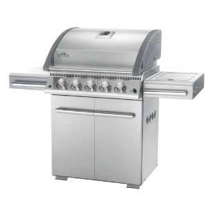  Napoleon L485RSBNSS Lifestyle Natural Gas Grill with Range 