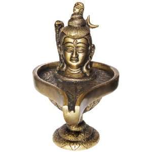  Hindu Religious Statue God Shiva Brass