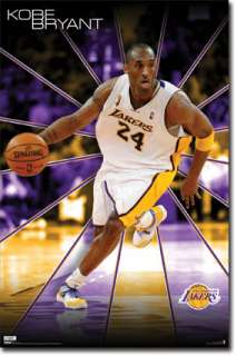 KOBE BRYANT   POSTER Los Angeles Lakers Licensed NBA New Sealed  
