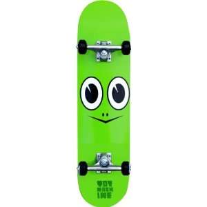  Toy Machine Turtle Face Complete 7.75 Green Skateboarding 