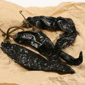 Dried Pasilla Negro Chiles (4 ounce)  Grocery & Gourmet 