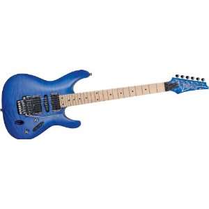  Ibanez S570mqm Electric Guitar Bright Blue Burst Musical 