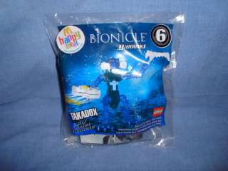 NEW NIP McDonalds Happy Meal Lego Bionicle Barraki #6  