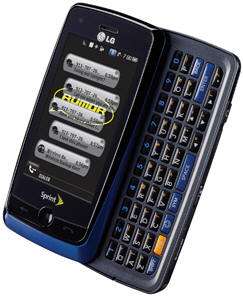 LG Rumor Touch LN510 Sprint Cellular Phone Camera QWERTY Cell NEW IN 