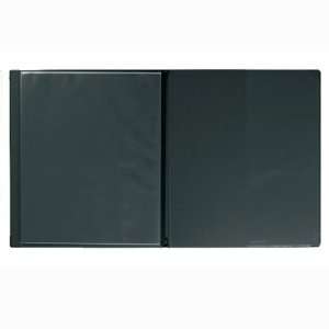   Cristal Sheet Protectors, 9.5 x 12.5, Black #112