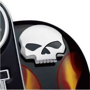  Harley Davidson Willie G Skull Billet Fuel Cap 75097 05 