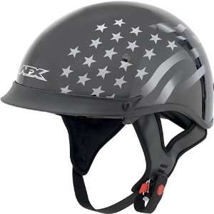   FX 72 Half Motorcycle Helmet w/Retractable Shield Stealth Automotive