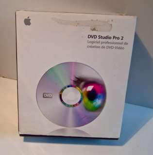 Apple DVD Studio Pro 2 for Mac   DVD authoring software  