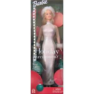  Barbie Holiday Excitement Doll w Bracelet For YOU (2001 